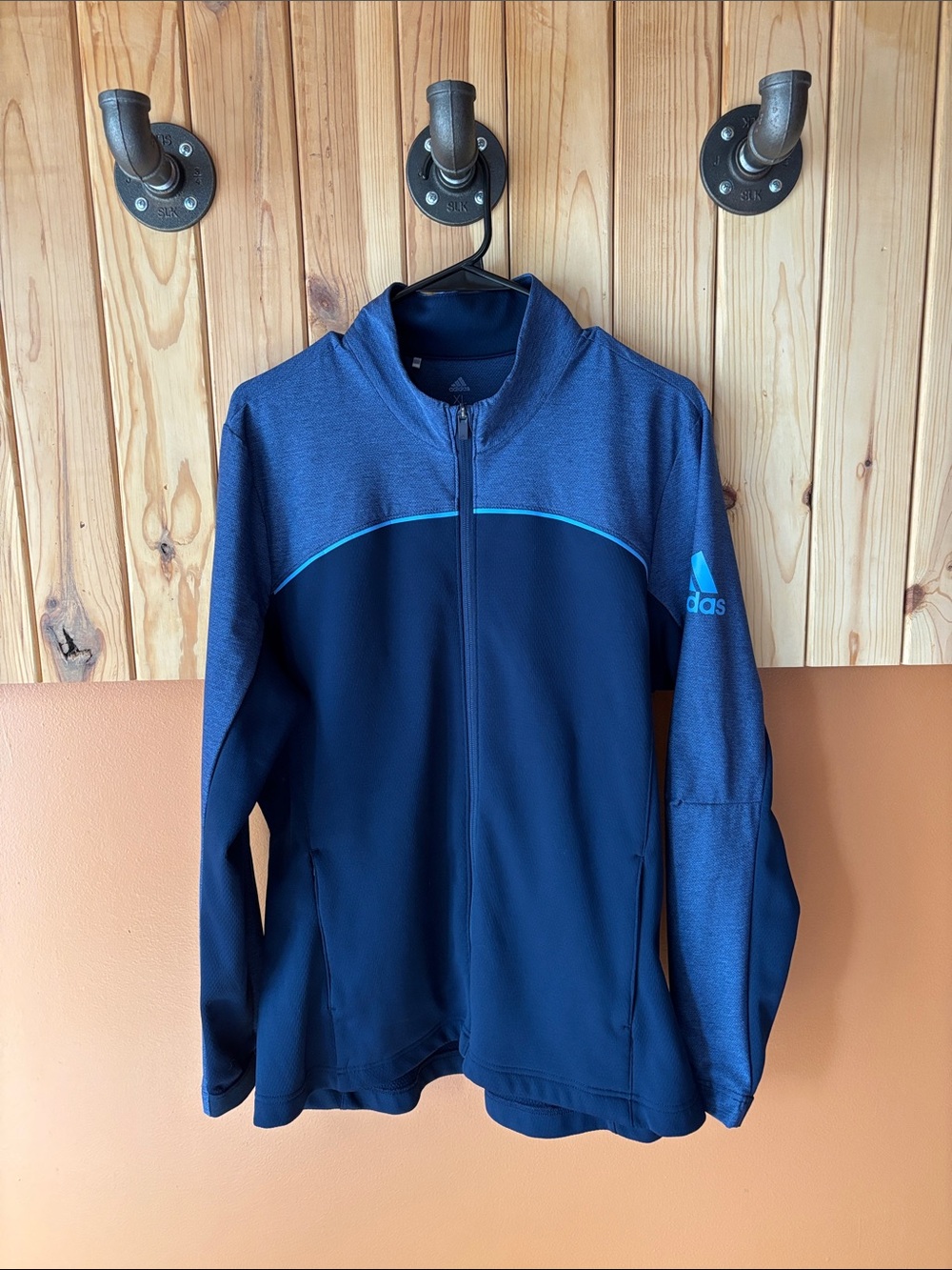 Adidas Navy Full-Zip Training Jacket